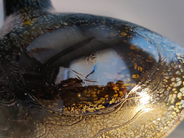 Wood Grouse bird Oiva Toikka Koppelo Design glass Iittala Finland