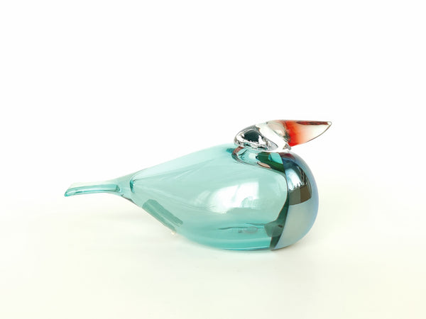 Queenfisher Sea Blue design  Oiva Toikka Iittala