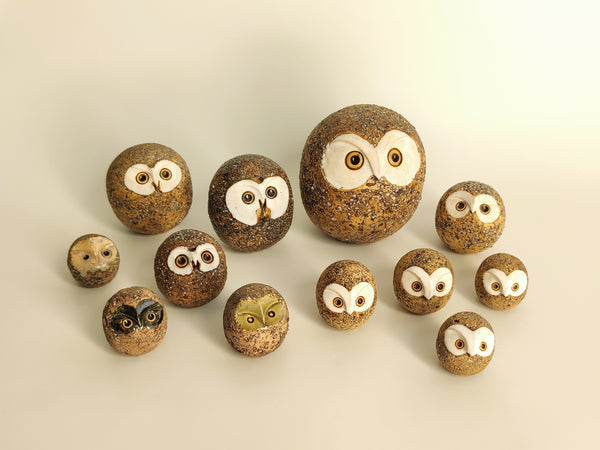 Kaarina Aho Owl figurine for MTV - Pöllö figuuri - MADE IN FINLAND