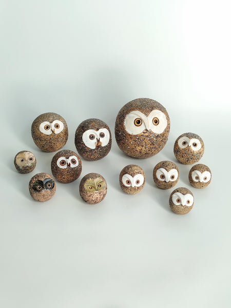 Kaarina Aho Owl figurine for MTV - Pöllö figuuri - MADE IN FINLAND