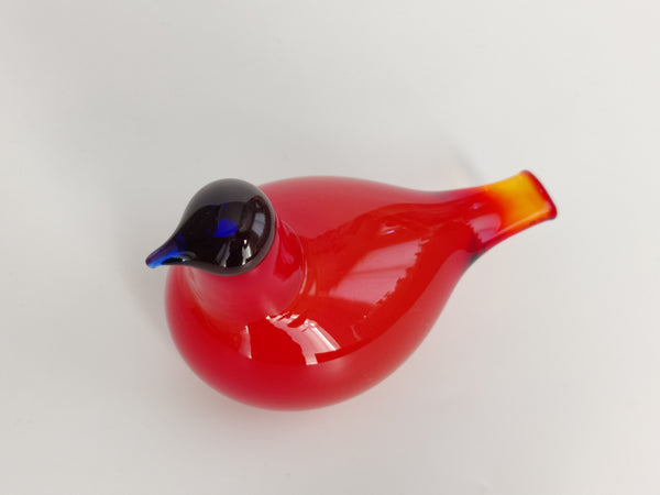 EU Bird Red - Oiva Toikka Nuutajärvi II)
