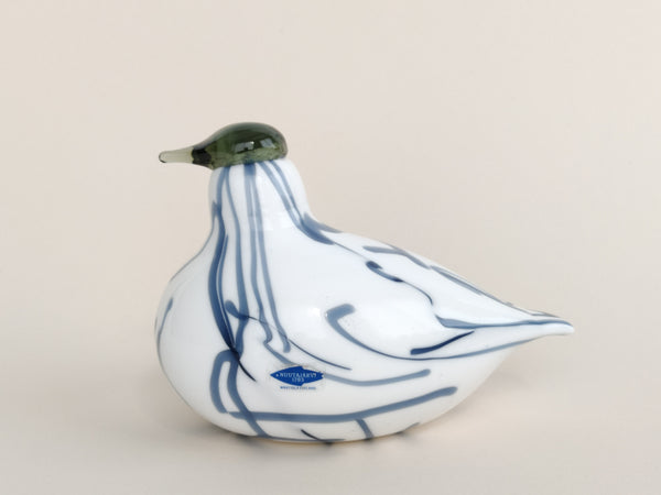 Special Bird for SKV Oiva Toikka in year 1987 Nuutajärvi Finland