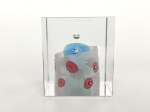 Annual Cube 2001 - Oiva Toikka Cubes Nuutajärvi Finland (In box)
