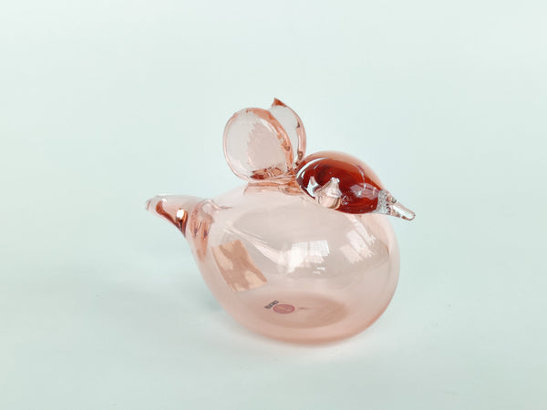Baby salmon pink - Vauva lohenpunainen - Oiva Toikka Iittala (NEW)