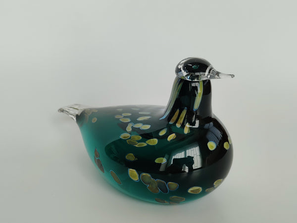 Pekkasiini Green Oiva Toikka Nuutajärvi vintage 1993-1994