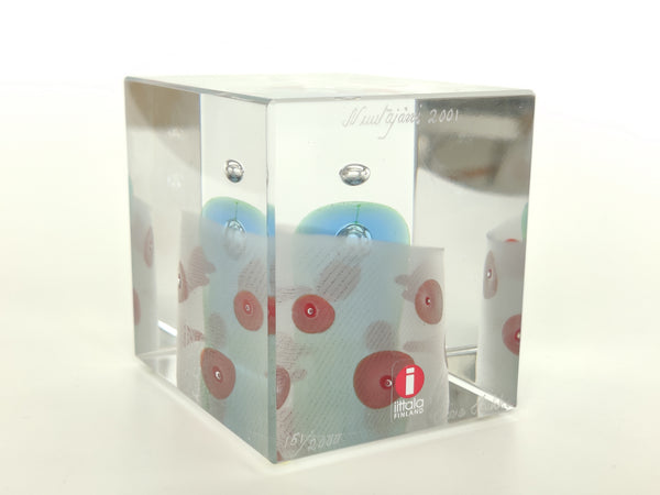 Annual Cube 2001 - Oiva Toikka Cubes Nuutajärvi Finland (In box)