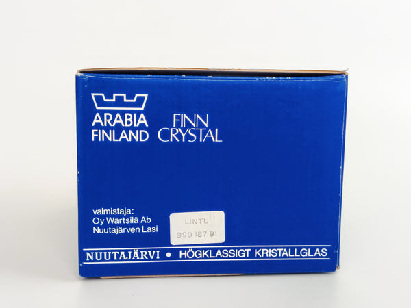 Bird Large for Turun Sanomat 1986 by Oiva Toikka Nuutajärvi VERY RARE (In box)