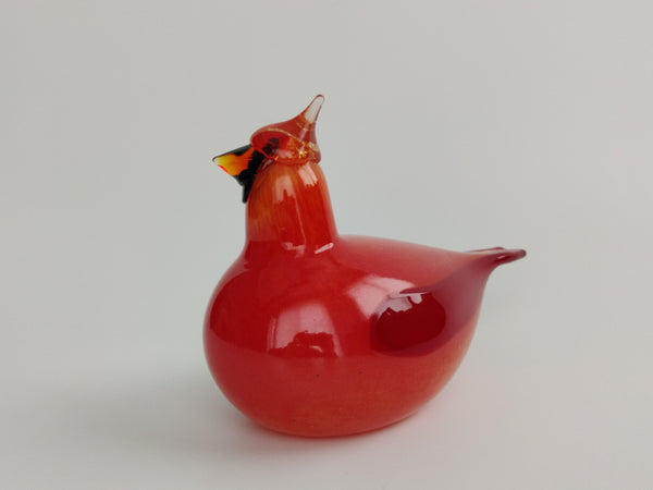 Red Cardinal - Kardinaali - Oiva Toikka Nuutajärvi
