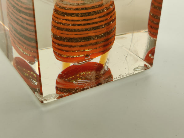 Unique Vintage Cube - Oiva Toikka Nuutajärvi