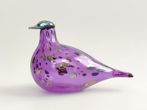Amethyst Bird Oiva Toikka 2021 Novelty Birds Iittala glass