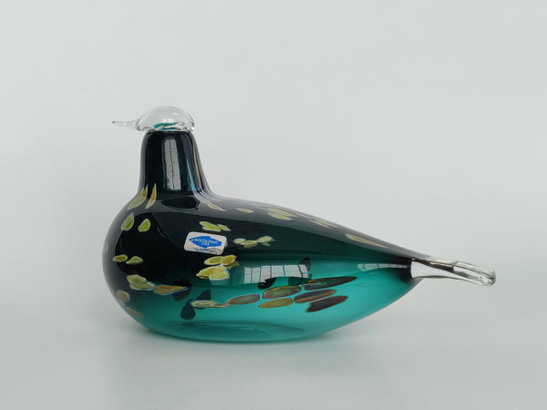 Pekkasiini Green Oiva Toikka Nuutajärvi vintage 1993-1994