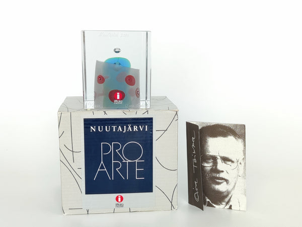 Annual Cube 2001 - Oiva Toikka Cubes Nuutajärvi Finland (In box)