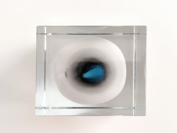 Special Cube for Unicef 4/200 - Oiva Toikka Nuutajärvi Finland RARE