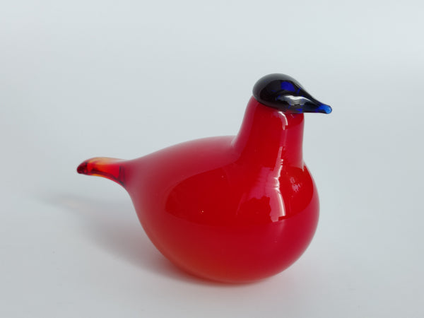 EU Bird Red - Oiva Toikka Nuutajärvi II)