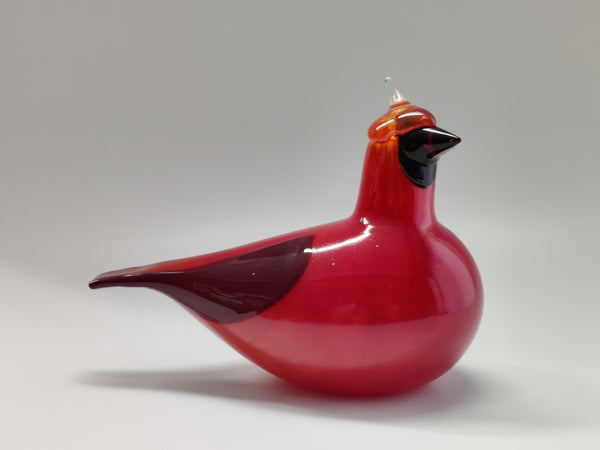 Red Cardinal - Kardinaali - Oiva Toikka Nuutajärvi