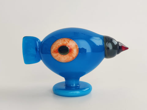 イッタラ　オイバトイッカ　turkey fowl Turkey Fowl II - Annual Bird 2005 glass Design by Oiva Toikka