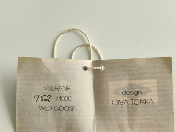 Wild Goose Female - Oiva Toikka Nuutajärvi 1987-1990 vintage