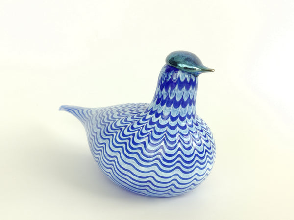 Blue Bird - Oiva Toikka Birds Nuutajärvi Finland 1991-1994
