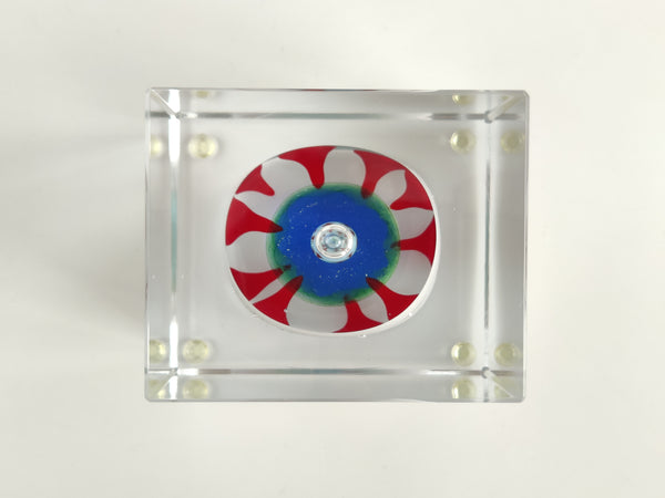 Annual Cube 2001 - Oiva Toikka Cubes Nuutajärvi Finland (In box)
