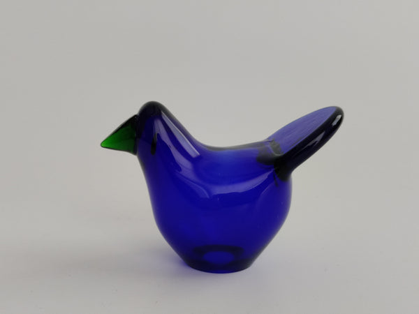 Flycatcher Blue vintage - Oiva Toikka Nuutajärvi