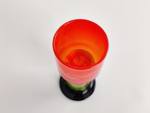 Kaj Franck - KF486 Trophy goblet red - Pokaali - Nuutajärvi Notsjö 1968-1971