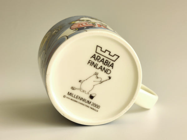 Moomin Mug Millennium 1999-2000 LIMITED EDITION, Arabia Finland