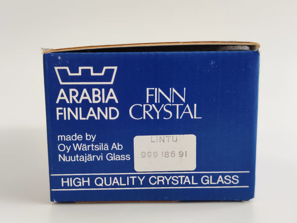 Bird Small for Turun Sanomat 1986 by Oiva Toikka Nuutajärvi RARE (In box)