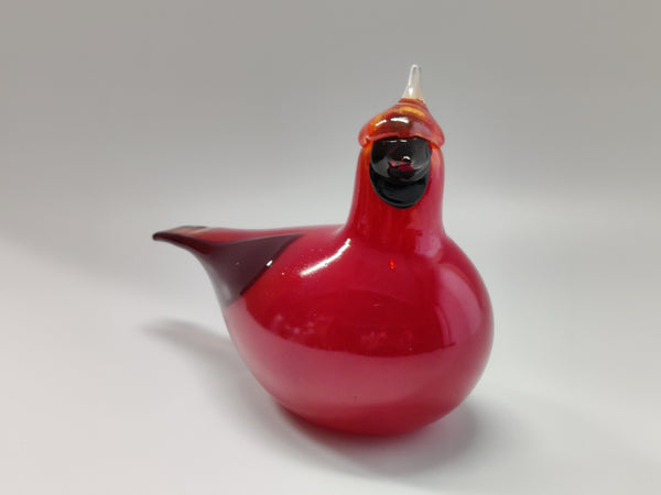 Red Cardinal - Kardinaali - Oiva Toikka Nuutajärvi