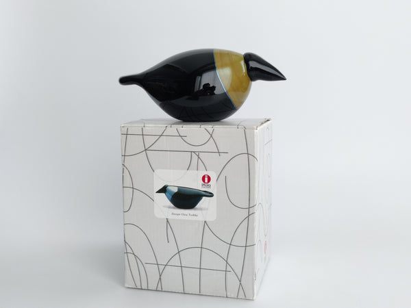 Baby Crow Oiva Toikka Birds of Passage 1991-1997 vintage (in box)