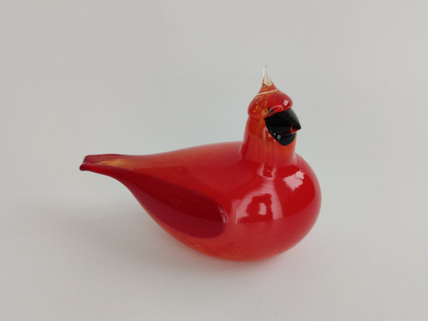 Red Cardinal - Kardinaali - Oiva Toikka Nuutajärvi