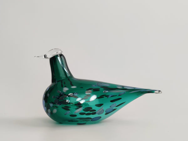 Pekkasiini Green Vintage Oiva Toikka  Nuutajärvi 1993-1994