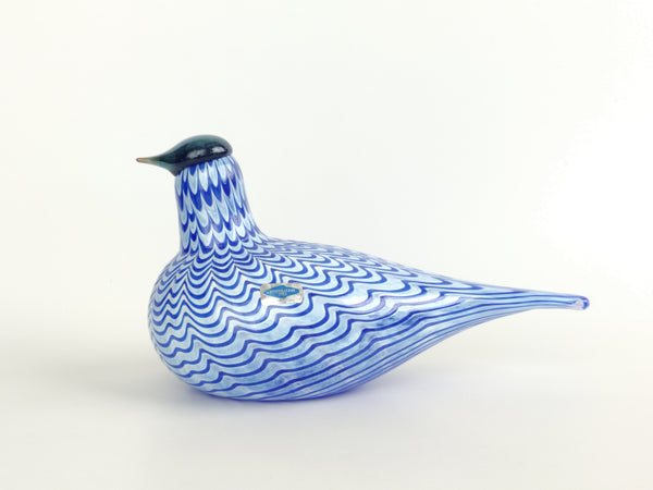 Blue Bird - Oiva Toikka Birds Nuutajärvi Finland 1991-1994