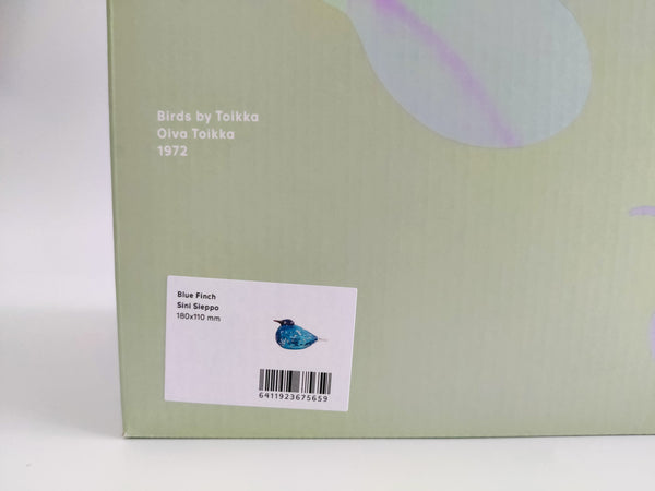 Blue Finch - Oiva Toikka - Sini Sieppo Iittala (NEW)