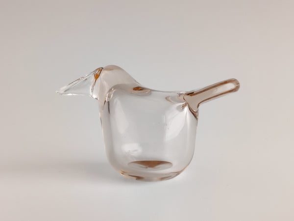 Flycatcher - Sieppo 1970s vintage - linen - Oiva Toikka Nuutajärvi