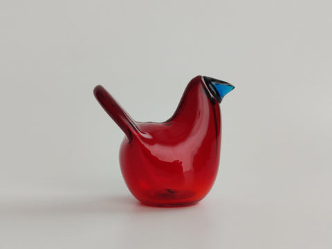 Flycatcher red numbered Sieppo punainen Oiva Toikka Nuutajärvi