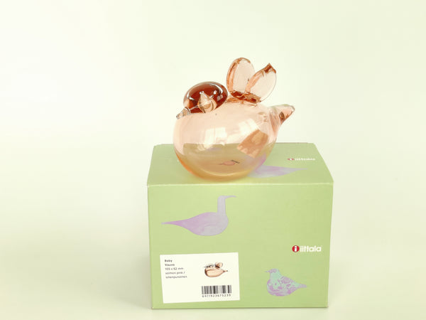 Baby salmon pink - Vauva lohenpunainen - Oiva Toikka Iittala (NEW)