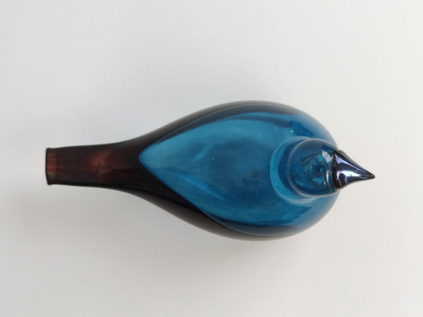 Indigo Bunting - Sirkku - Oiva Toikka Iittala Finland (NEW)