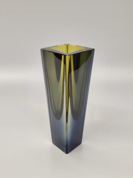 Kaj Franck - Prisma KF 215 in yellow-blue-clear 16cm