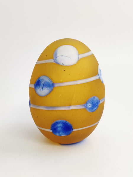 Annual Egg 2004 Blue Scaup Duck MATTE - Oiva Toikka RARE