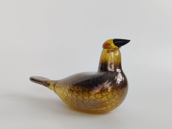 Karelian Golden Cuckoo - Karjalan Kultakäkönen - Oiva Toikka 1997 Nuutajärvi