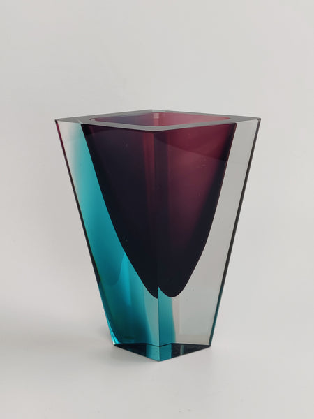Kaj Franck - Prisma KF215 lilac-blue-clear 1962 vintage