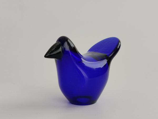 Flycatcher Blue vintage - Oiva Toikka Nuutajärvi