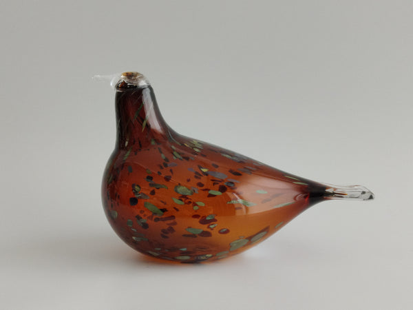 Pekkasiini Brown Oiva Toikka Birds Iittala Finland (NEW)