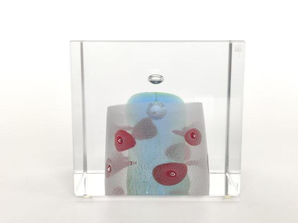 Annual Cube 2001 - Oiva Toikka Cubes Nuutajärvi Finland (In box)