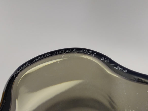 Alvar Aalto - Vase 3032 grey vintage 50/300 22cm 1993 Iittala