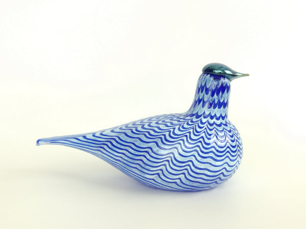 Blue Bird - Oiva Toikka Birds Nuutajärvi Finland 1991-1994