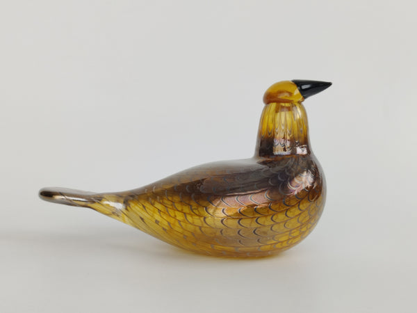 Karelian Golden Cuckoo - Karjalan Kultakäkönen - Oiva Toikka 1997 Nuutajärvi
