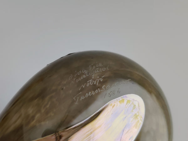 Bird Small for Turun Sanomat 1986 by Oiva Toikka Nuutajärvi RARE (In box)