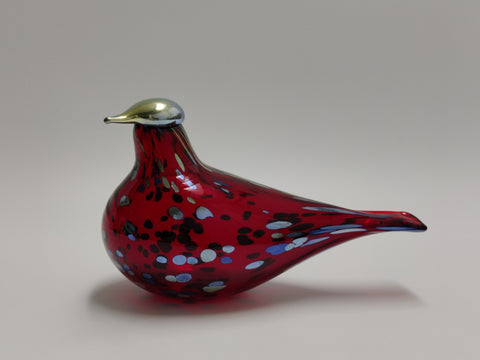 Ruby Bird Oiva Toikka Rubiinilintu Design glass Iittala Finland