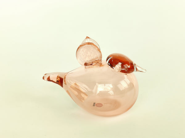 Baby salmon pink - Vauva lohenpunainen - Oiva Toikka Iittala (NEW)